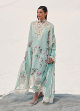 D#3B Crimson Luxury Emb Lawn Collection 623